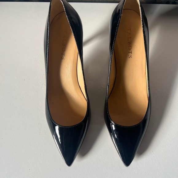 Talbots Shoes - Talbots Black Patent  Heels
